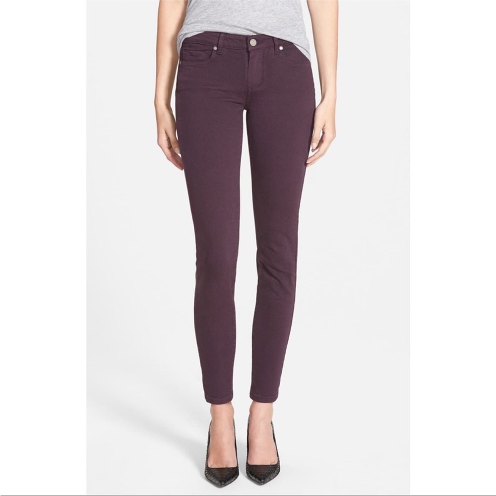PAIGE Deep Purple Transcend Denim Jeans